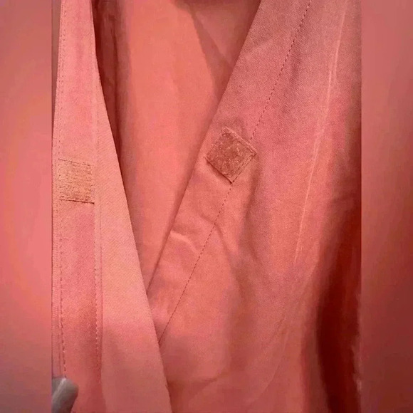 NWOT | Yarrow Tiffany Adaptive Wrap Dress | Women’s Size L | Coral - Picture 8 of 12